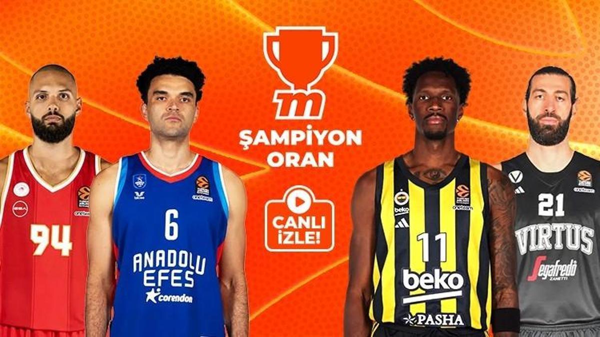 Fenerbahçe Beko ve Anadolu Efes parkede, canlı yayınlar Misli'de!
