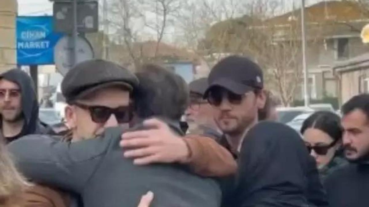 Aras Bulut İynemli'nin babası son yolculuğuna uğurlandı!