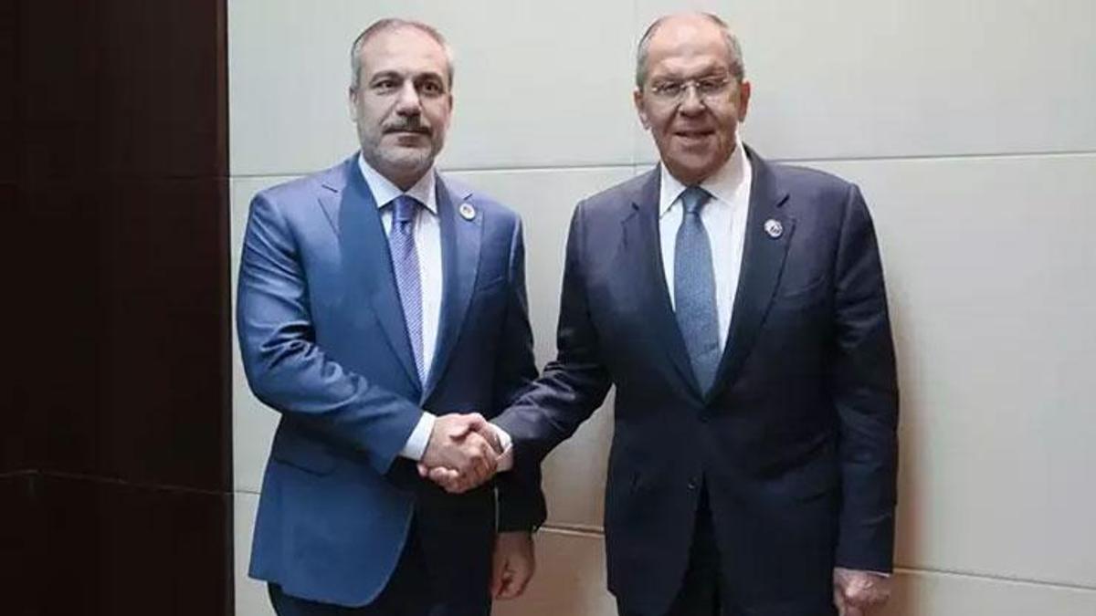 Dışişleri Bakanı Hakan Fidan, Lavrov ile görüştü