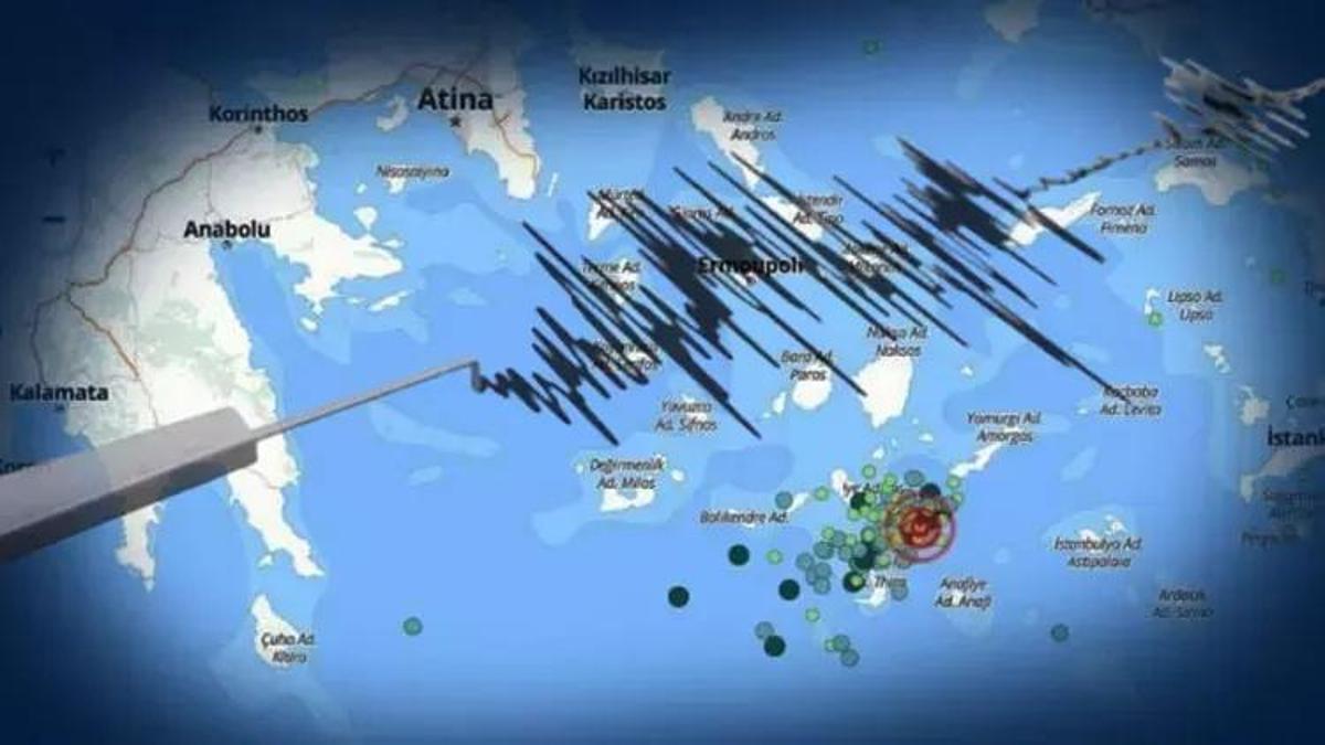 AFAD'dan Ege Denizi açıklaması: 400'ün üzerinde deprem meydana geldi