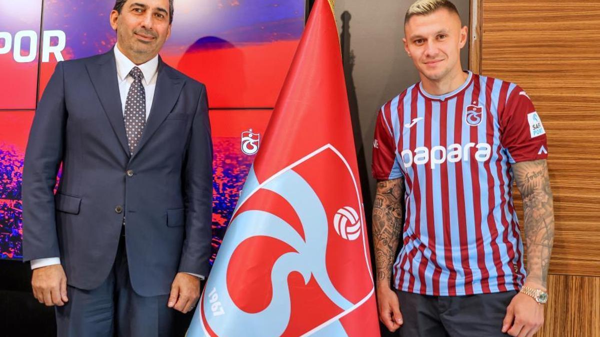 Trabzonspor yeni transferini açıkladı