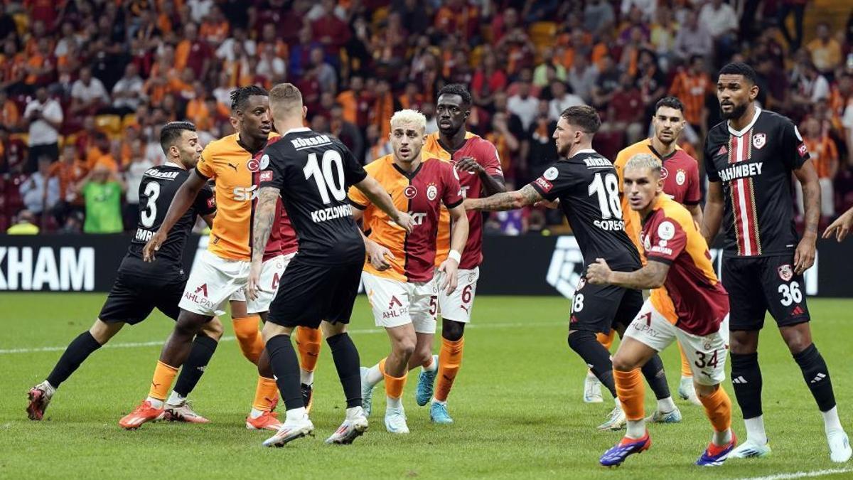 Galatasaray, Gaziantep FK karşısında zorlandı ama 3 puanı aldı