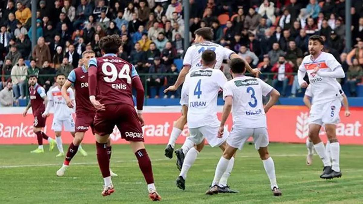 Trabzonspor, İskenderun'da 1 puana razı oldu