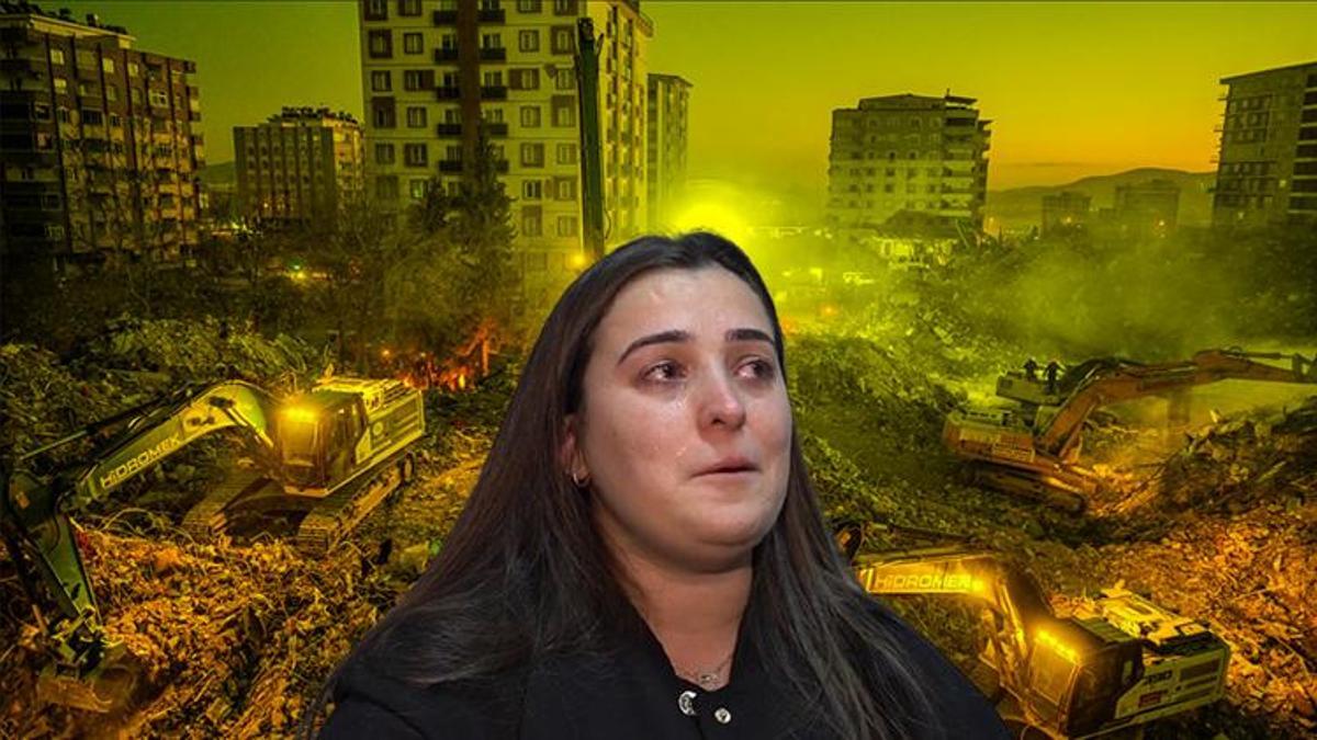 Depremde 280 akrabasını kaybetti! Kahramanmaraş depremine Ebrar Sitesi'nde yakalanan Fatmanur Özbağış yaşadığı korkunç olayı anlattı