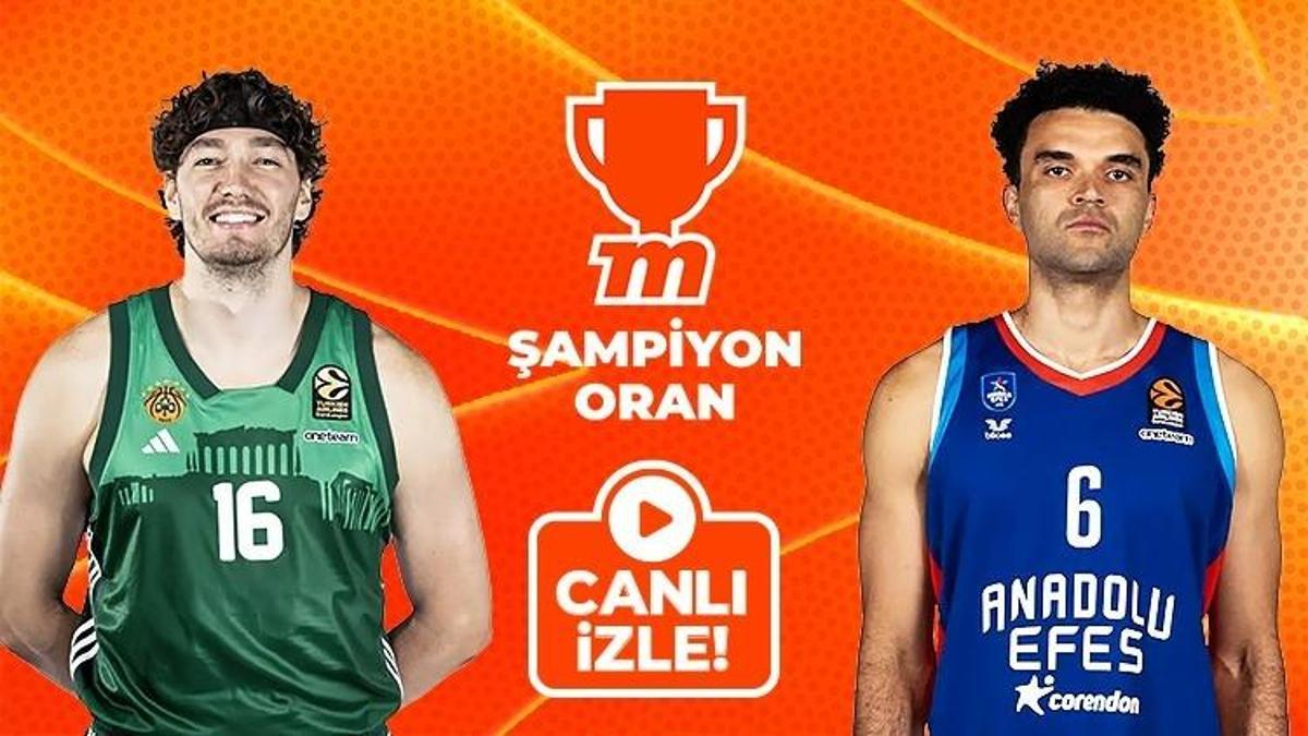 Anadolu Efes, Ergin Ataman’lı Panathinaikos karşısında, Canlı yayın ve Şampiyon Oranlar Misli'de