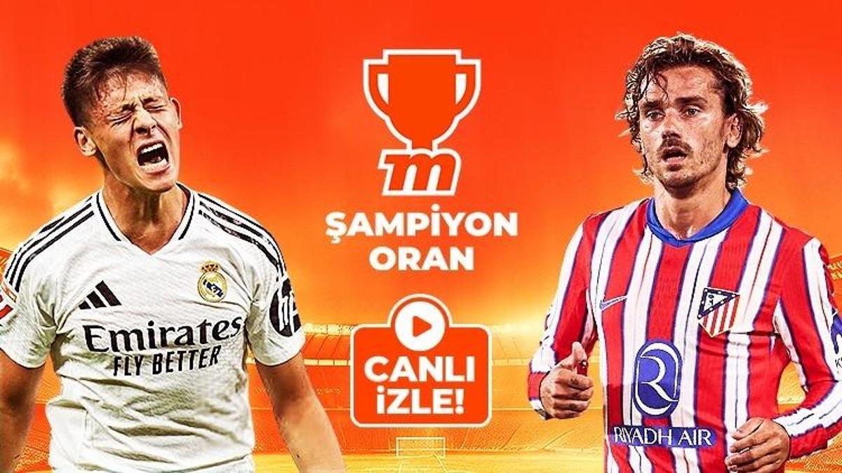 Real Madrid – Atletico Madrid derbisi Şampiyon Oranlar ve canlı yayın ile Misli’de!