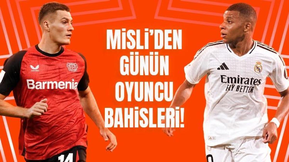 Patrik Schick atmaya devam ediyor, Kylian Mbappe iç sahada affetmiyor! İşte Misli’den günün oyuncu bahisleri…