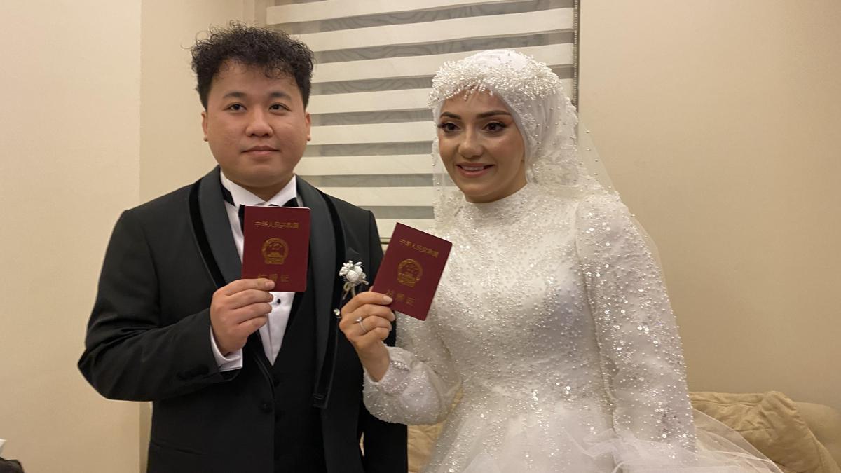 Rize'ye Çin'den damat