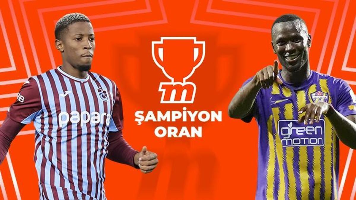 Trabzonspor’un ikas Eyüpspor'u konuk ettiği maç Şampiyon Oran farkı Misli'de...