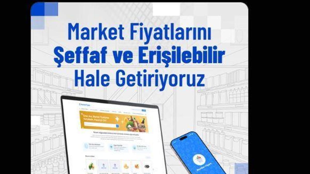 Market fiyatları tek sitede erişime açıldı