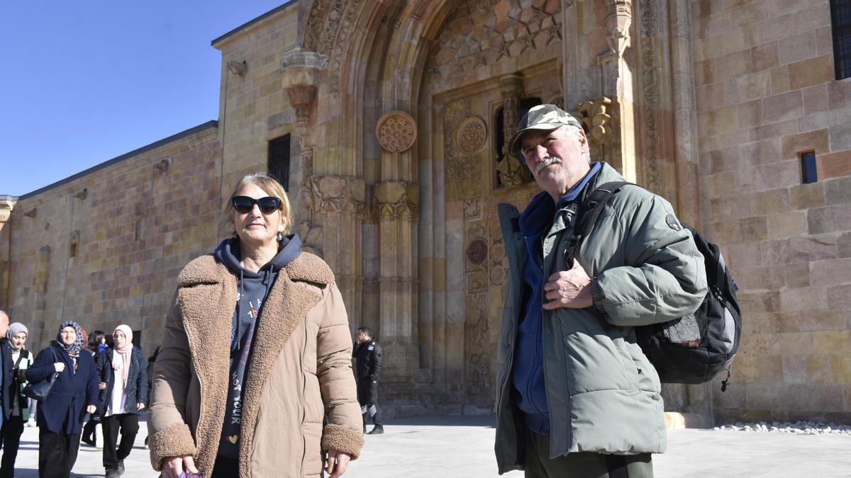 İngiliz çiftin 'Ulu Camii' hayranlığı