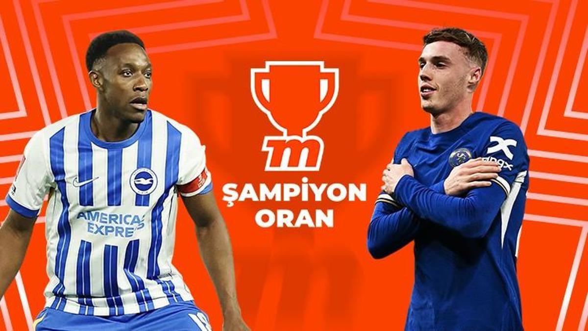 Premier Lig’de Chelsea, Brighton deplasmanına çıkıyor! Maçın heyecanı Şampiyon Oran farkıyla Misli’de