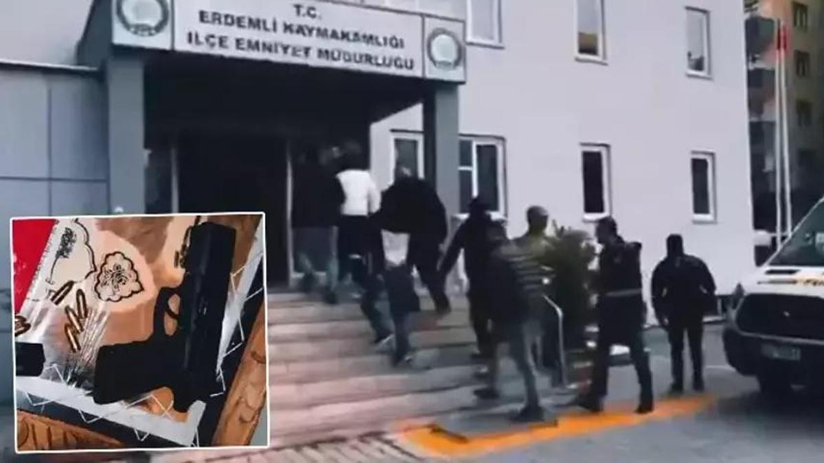Mersin'de 'Kaplanlar' çetesine operasyon! 22 kişi yakalandı