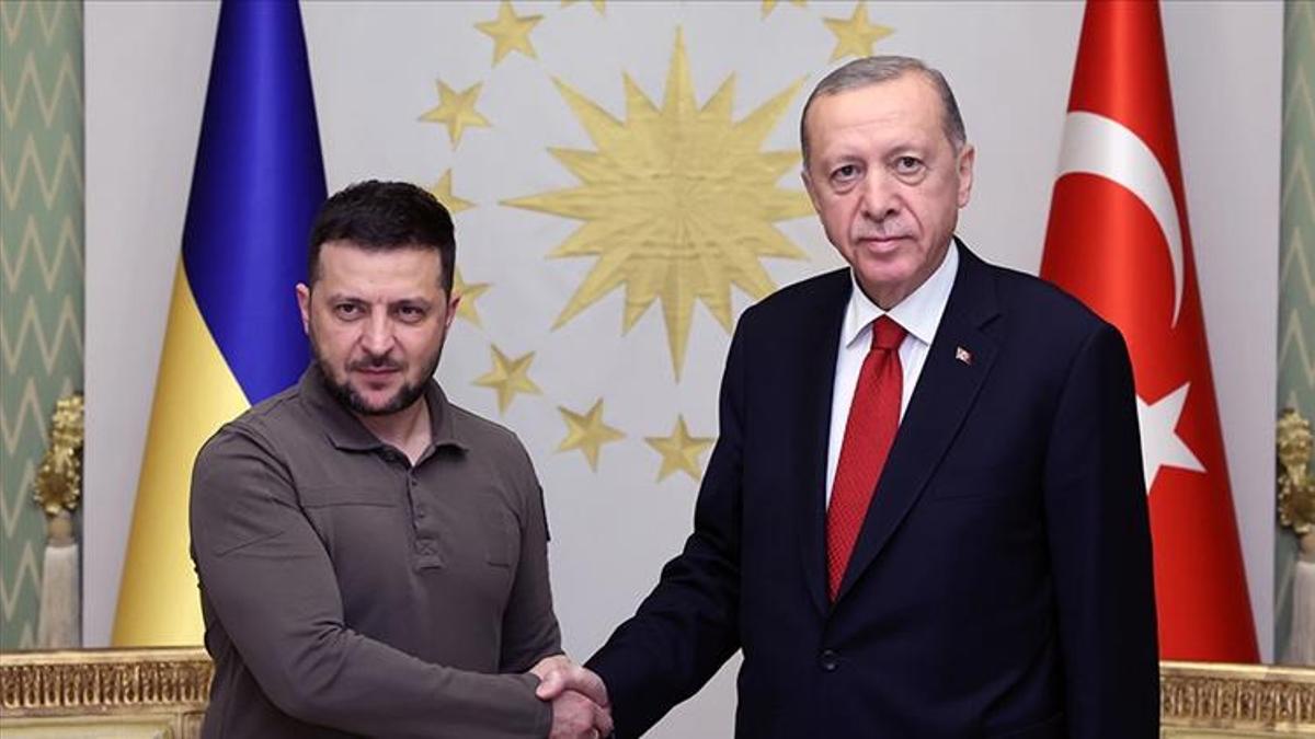 Cumhurbaşkanı Erdoğan ile Zelenski arasında kritik görüşme