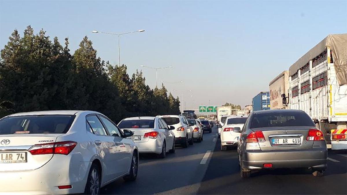 Adana'da trafiğe kayıtlı araç sayısında dikkat çeken artış