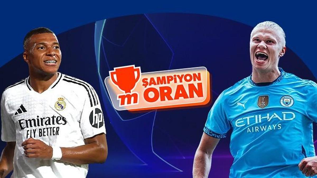 Şampiyonlar Ligi'nde Real Madrid ile Manchester City rövanşa çıkıyor! Nefes kesen maçın heyecanı Şampiyon Oranlar ile Misli’de