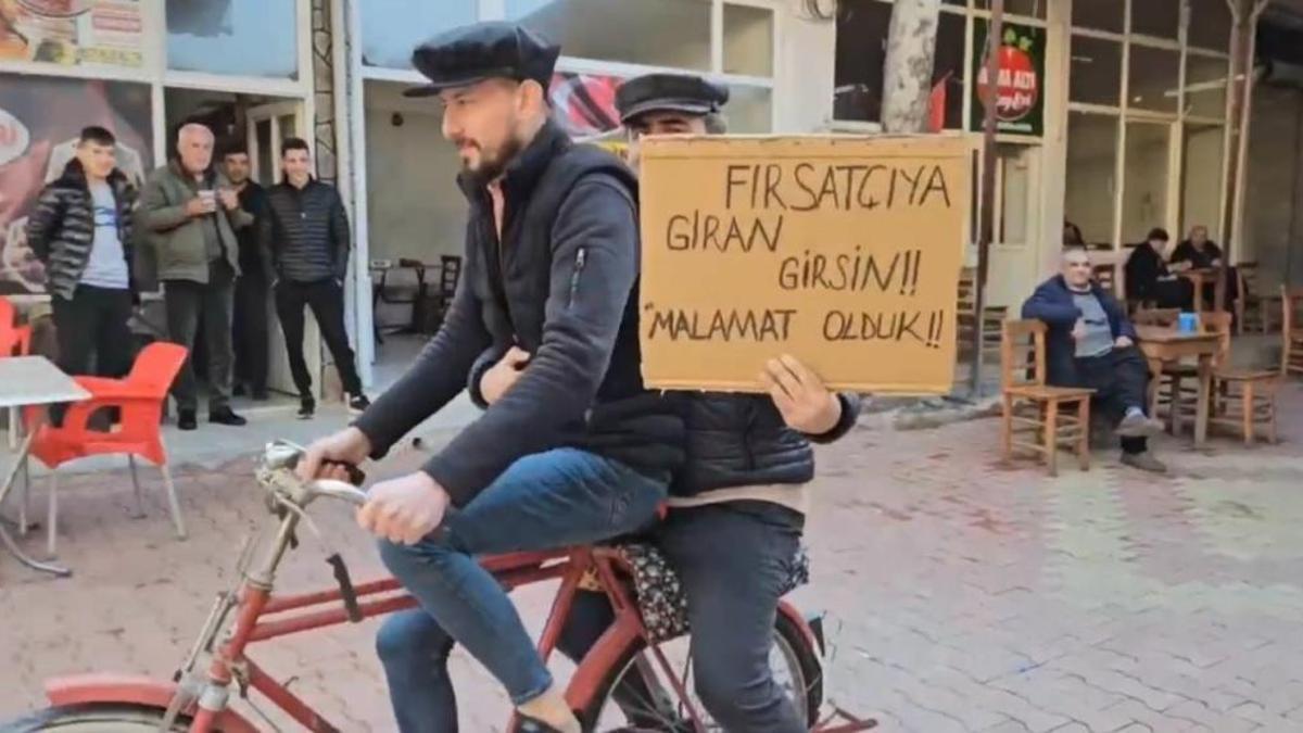 Çukurova'da fırsatçılara bisikletli protesto! 'Malamat olduk'