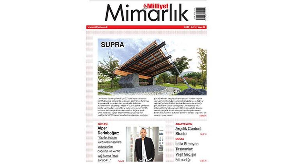 Milliyet Mimarlık Dergisi’nin 49. sayısı bu pazar bayilerde!