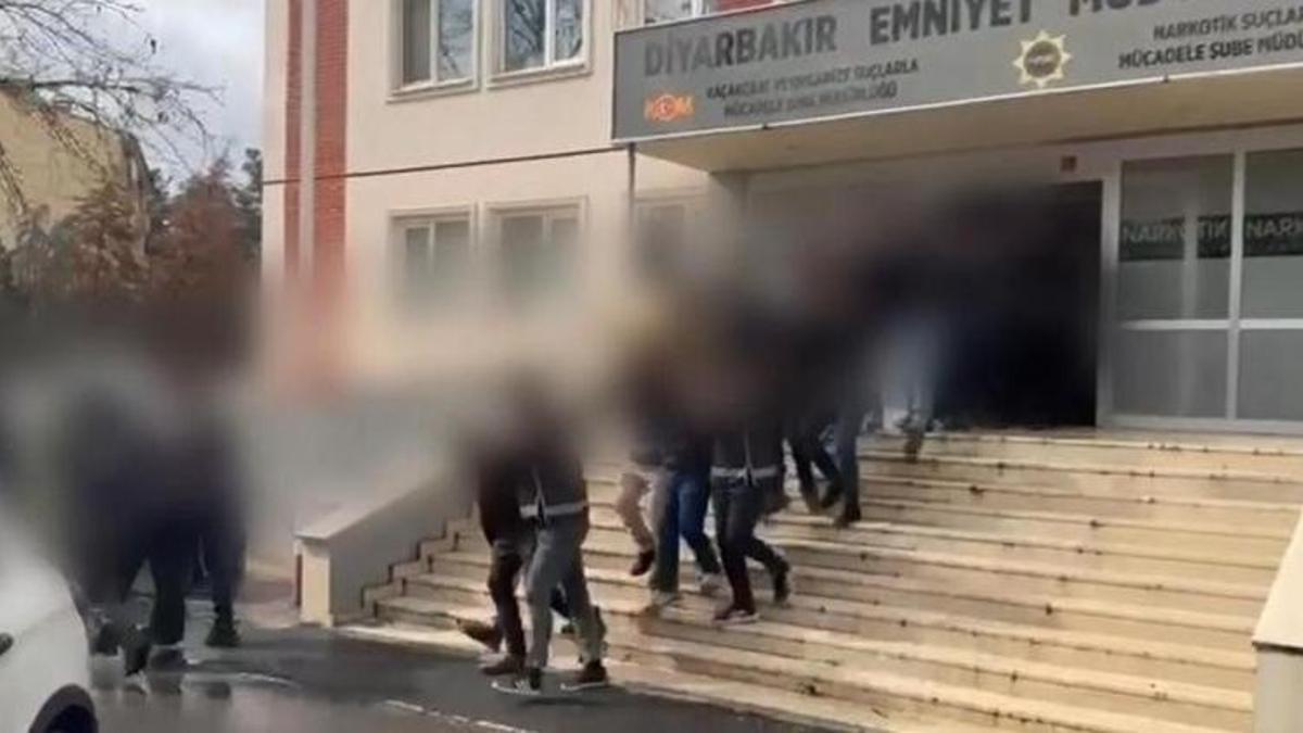 Diyarbakır merkezli 3 ilde suç örgütü operasyonu: 12 tutuklama
