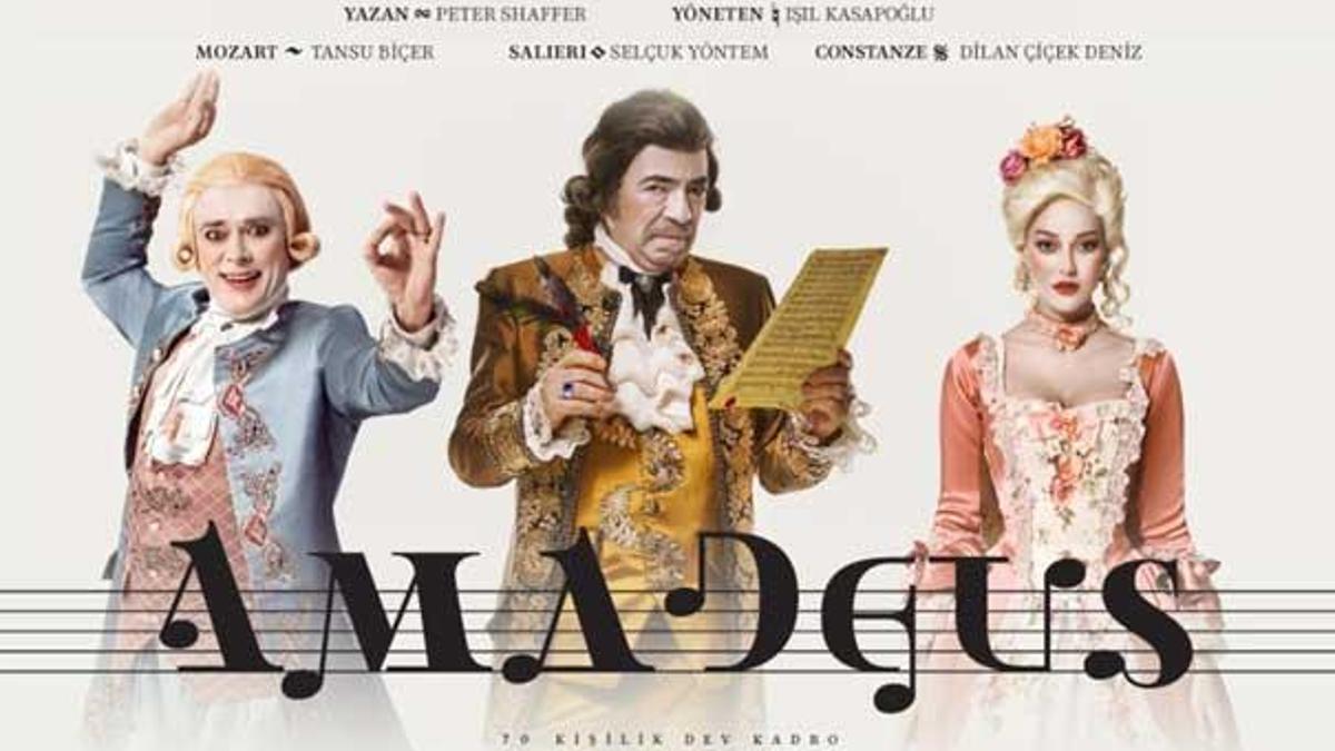 "Amadeus" 27 Şubat'ta Zorlu PSM'de sahnelenecek