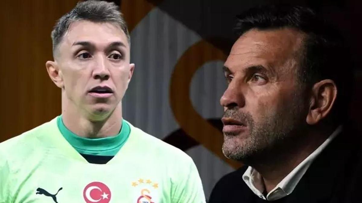 Galatasaray'da Okan Buruk'tan Fernando Muslera kararı!