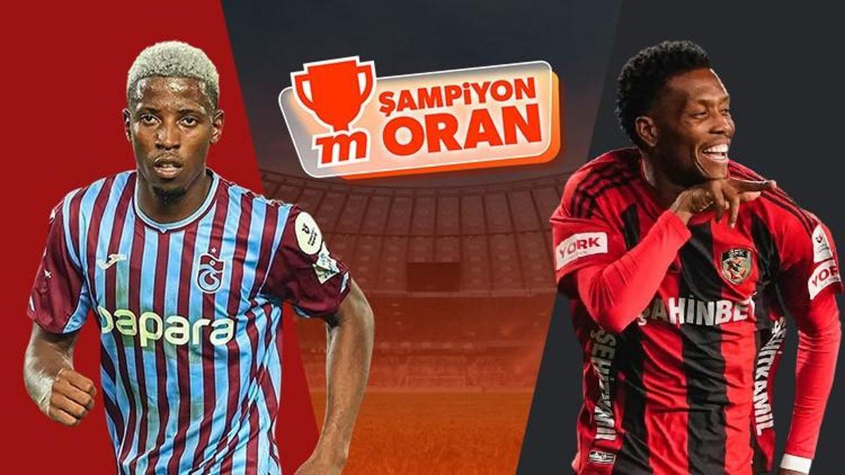 Trabzonspor, Gaziantep FK karşısında zafer peşinde! Maçın heyecanı Şampiyon Oran farkıyla Misli'de...