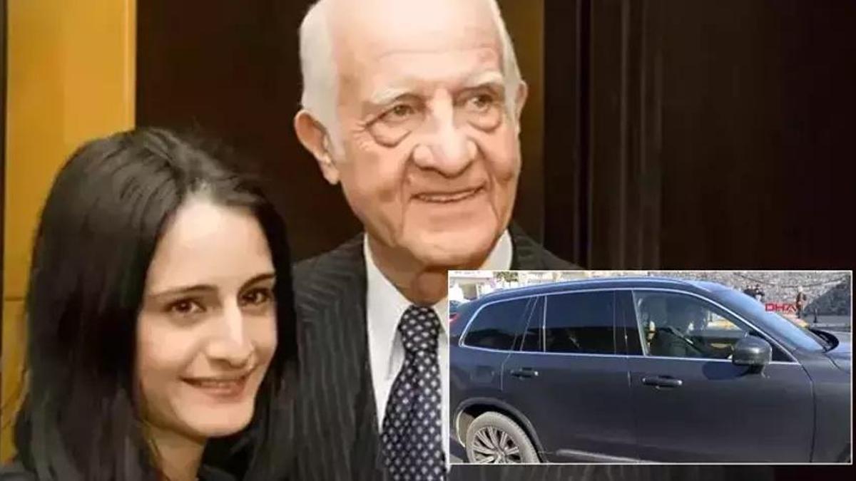 87 yaşında evlenen İnan Kıraç akıl sağlığı raporu için Adli Tıp Kurumu'na geldi