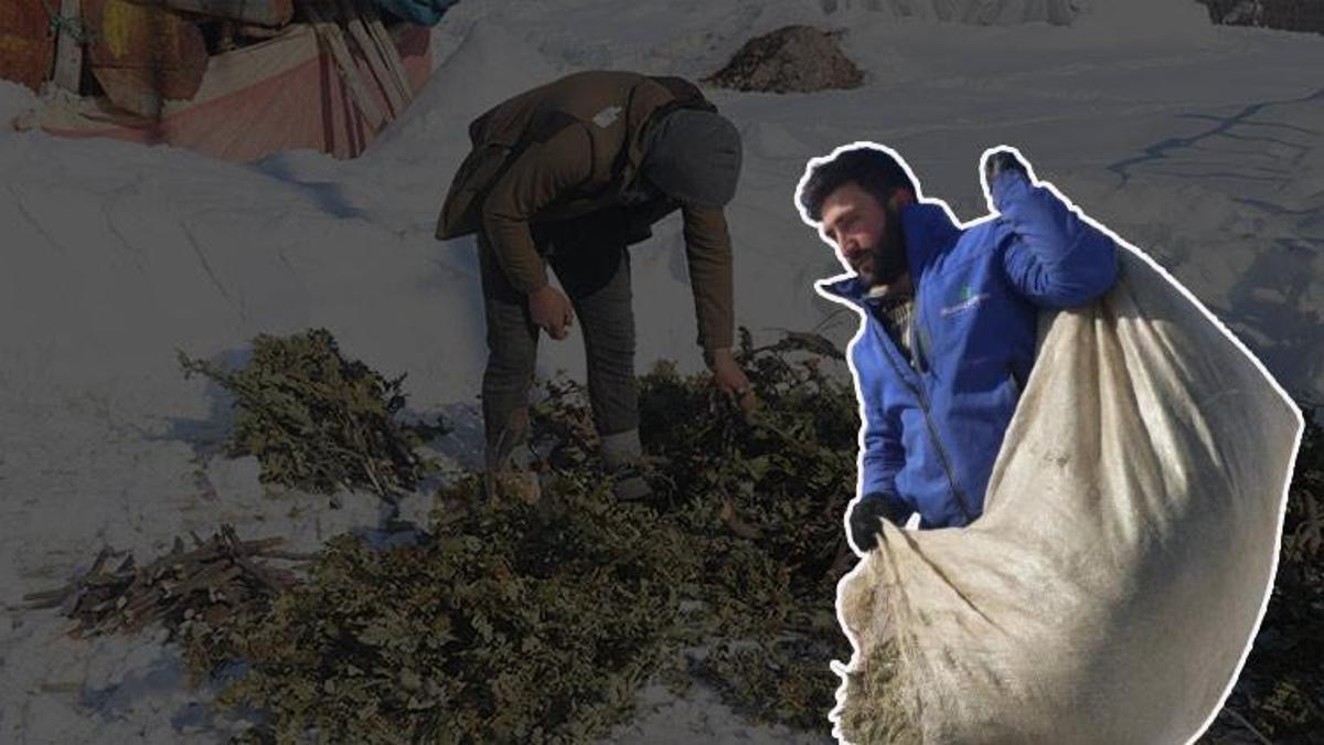Bitlis'te eksi 23 derecede zorlu kış mesaisi!