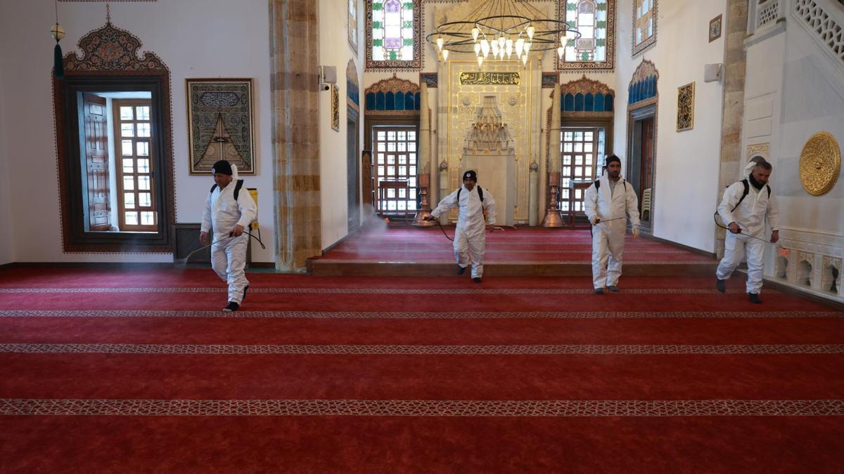 Nevşehir'de Camilerde Ramazan Hazırlığı