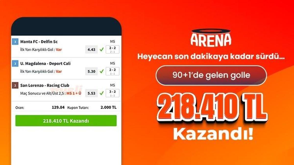 Heyecan son dakikaya kadar sürdü… 90+1’de gelen golle 218.410 TL kazandı!
