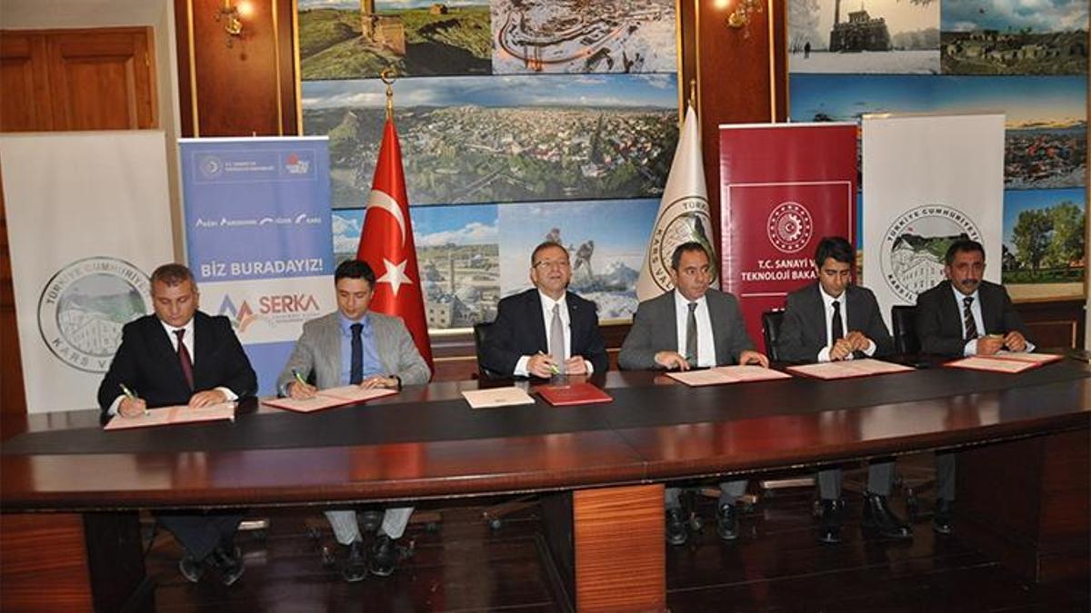 Kars'ta imzalar atıldı! 19 milyon liralık 5 proje hayata geçirilecek