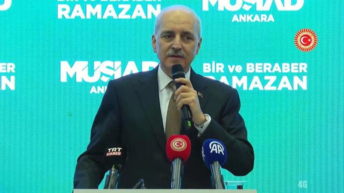 TBMM Başkanı Kurtulmuş: Terör belası tarihin çöplüğüne atılacak