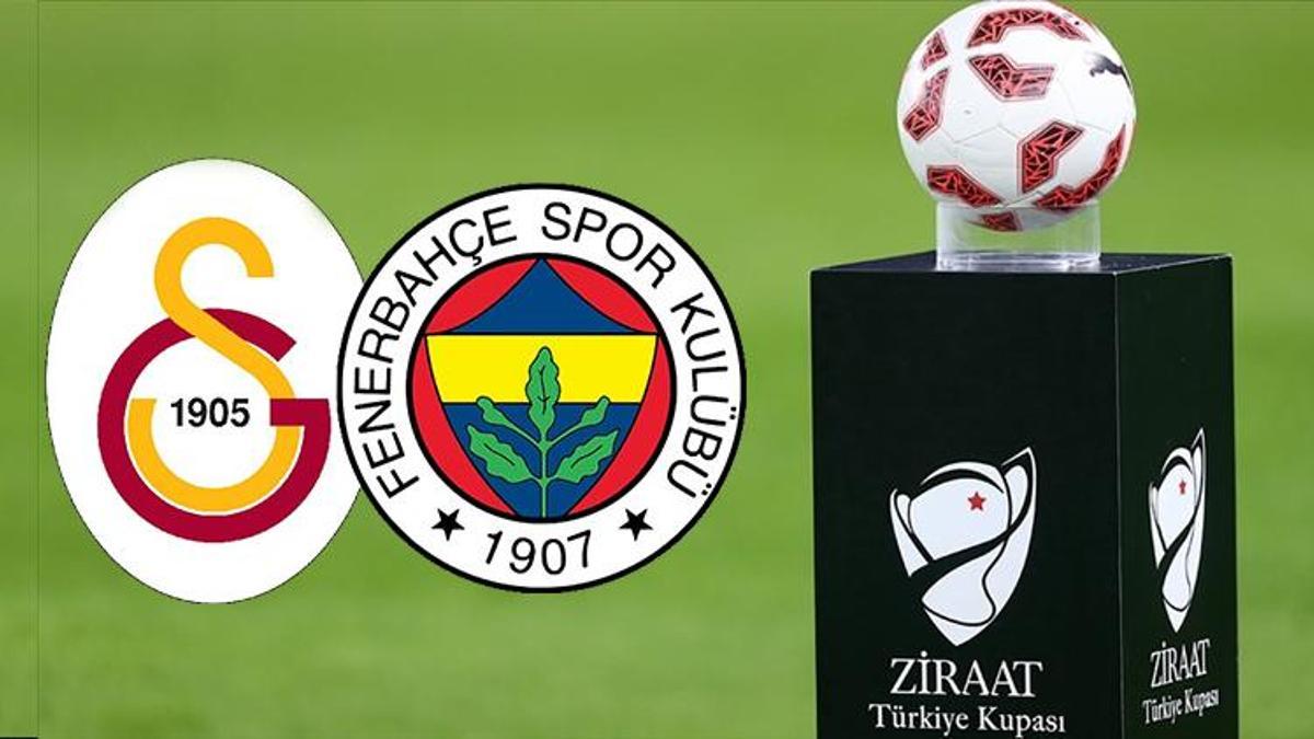 Türkiye Kupası'nda kura çekimi! Bir derbi daha, Fenerbahçe, Galatasaray ile eşleşti
