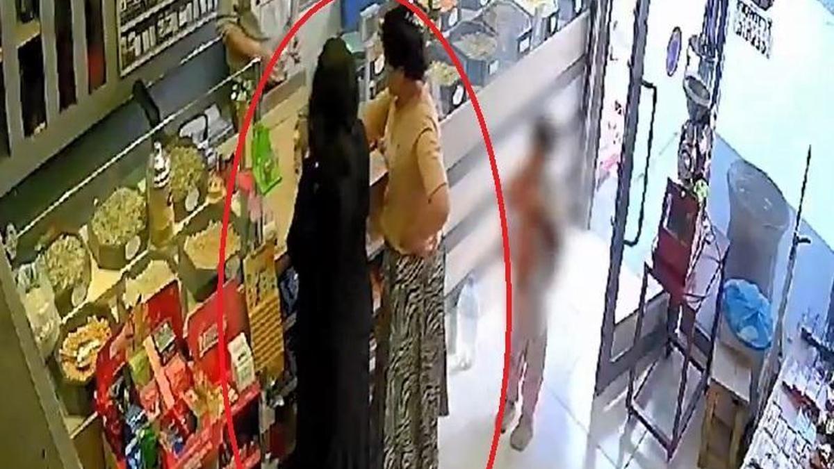 Kayseri'de, hırsızlık anı kameraya yansıdı; 2 gözaltı