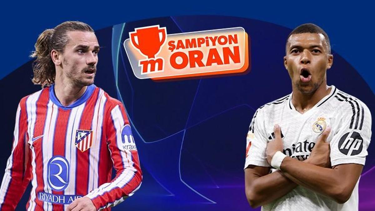 Devler Ligi'nde rövanş zamanı! Atletico Madrid'in Real Madrid'i ağırladığı dev maçın heyecanı Şampiyon Oranlar ile Misli’de