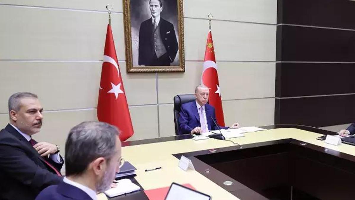 Cumhurbaşkanı Erdoğan, Çevrimiçi Liderler Toplantısı'na katıldı