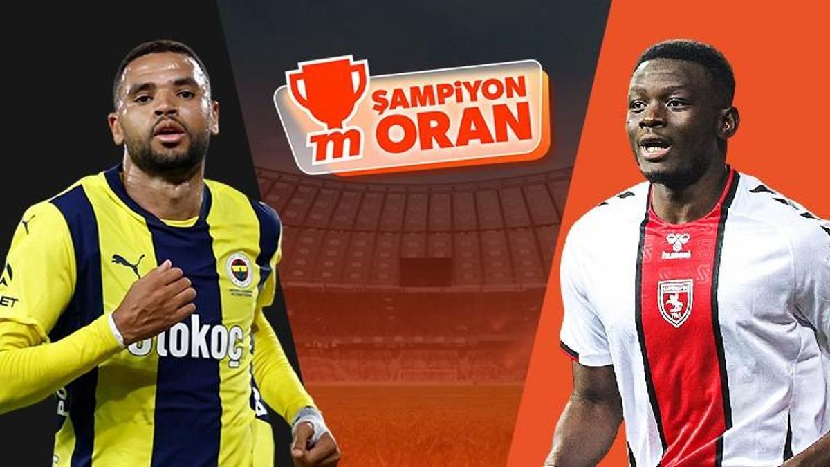 Fenerbahçe, Süper Lig'de Samsunspor'u konuk ediyor! Kritik maçın heyecanı Şampiyon Oranlar ile Misli'de