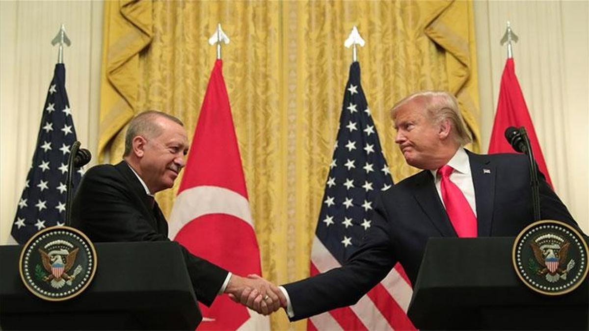 Cumhurbaşkanı Erdoğan ABD Başkanı Trump ile görüştü