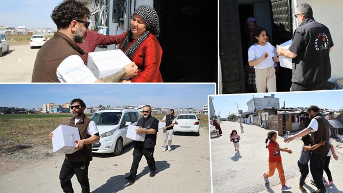 Adana'nın Ogün Abisi Ramazan'da gönüllere dokunuyor: İhtiyaç sahipleri unutulmadı, 200 aileye yardım eli uzattı