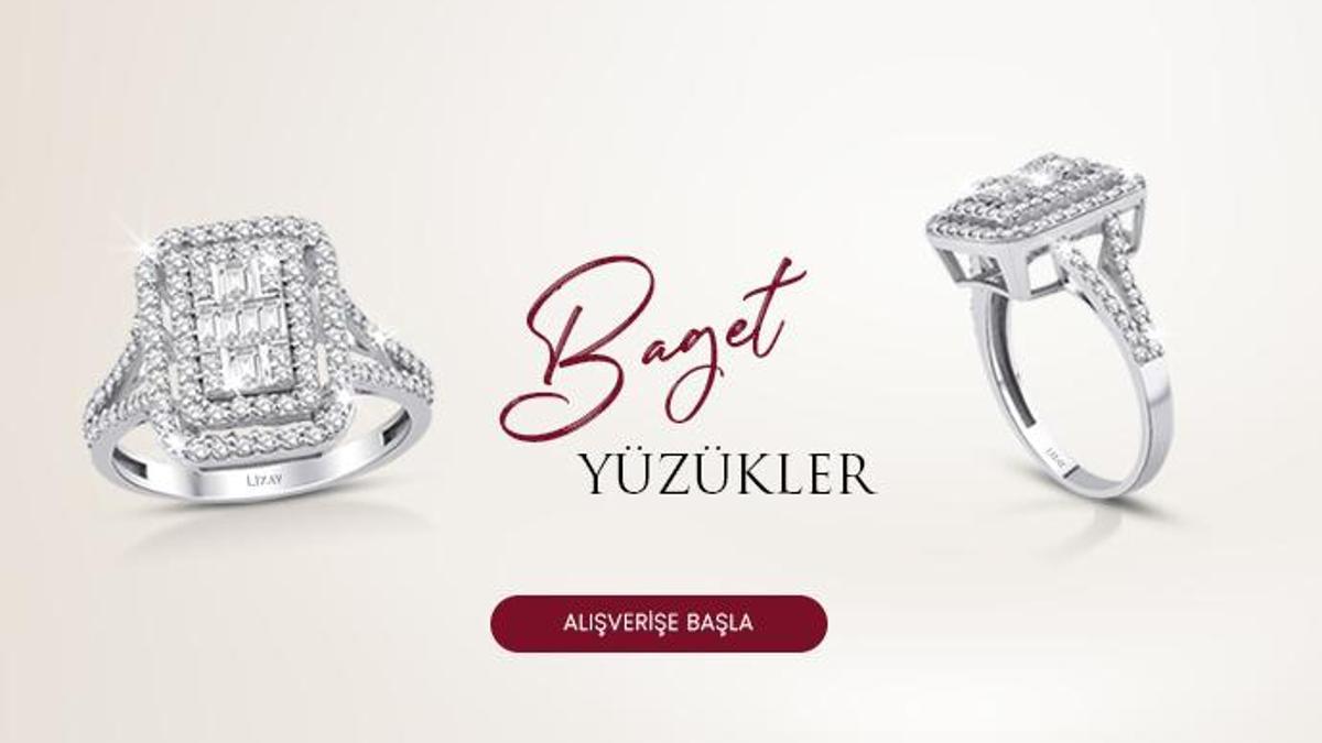 Pırlanta baget yüzük: Zarafetin ve şıklığın buluştuğu nokta