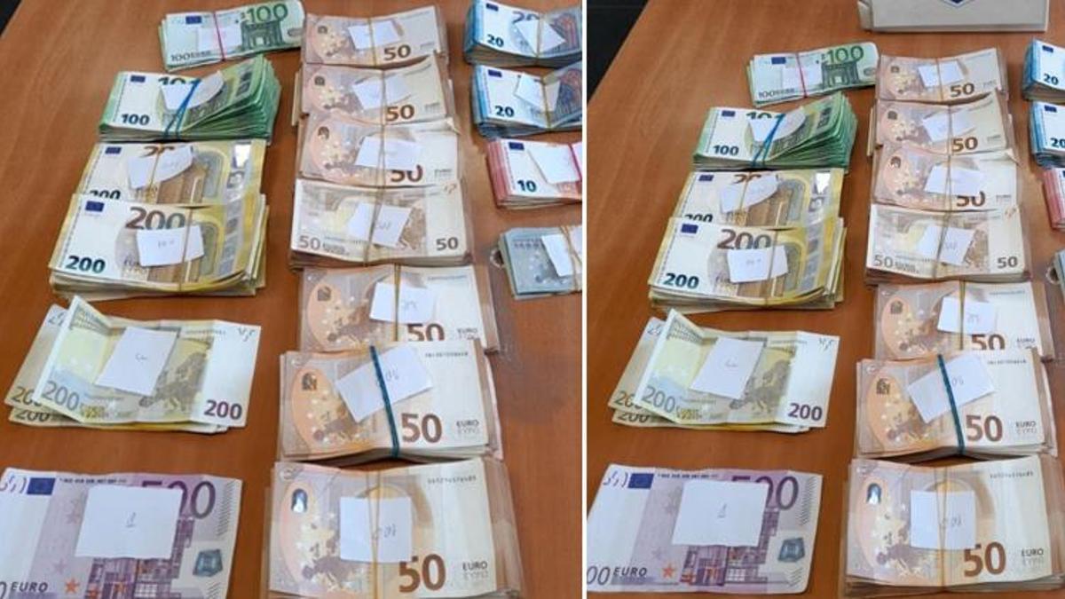 Sınırda buzdolabına sakladığı 62 bin 770 Euro ile yakalandı