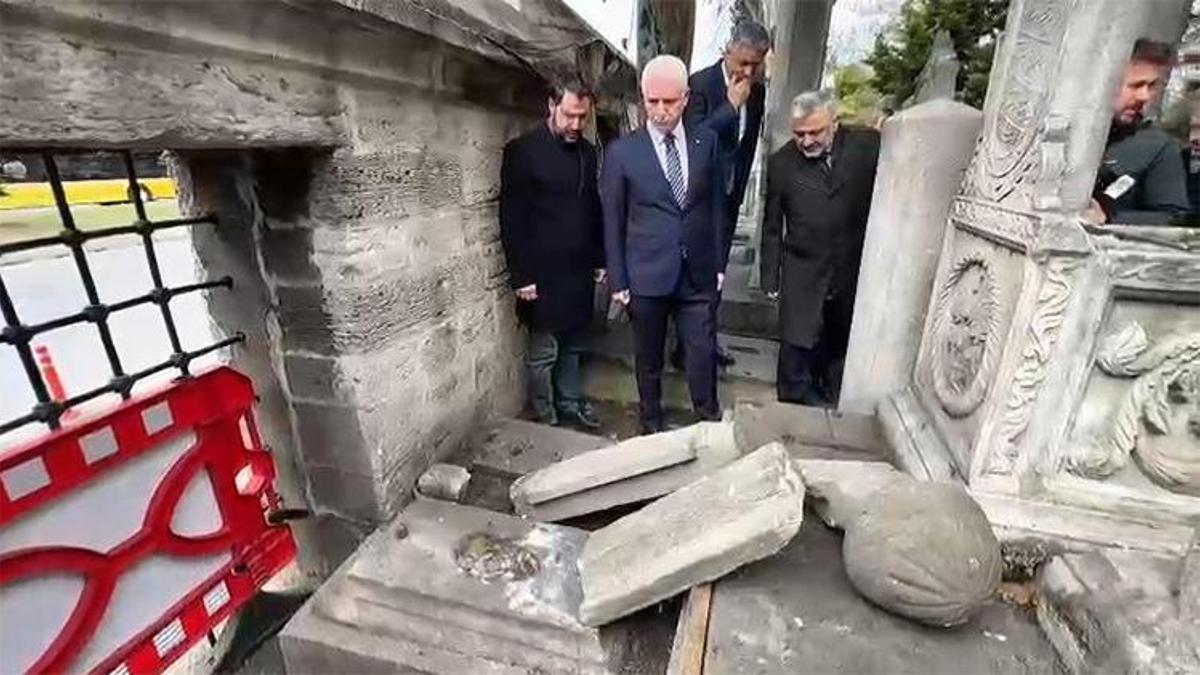 Vali Gül, Şehzadebaşı Camii'nde incelemelerde bulundu! 'Hak ettikleri cezalar verilecek'