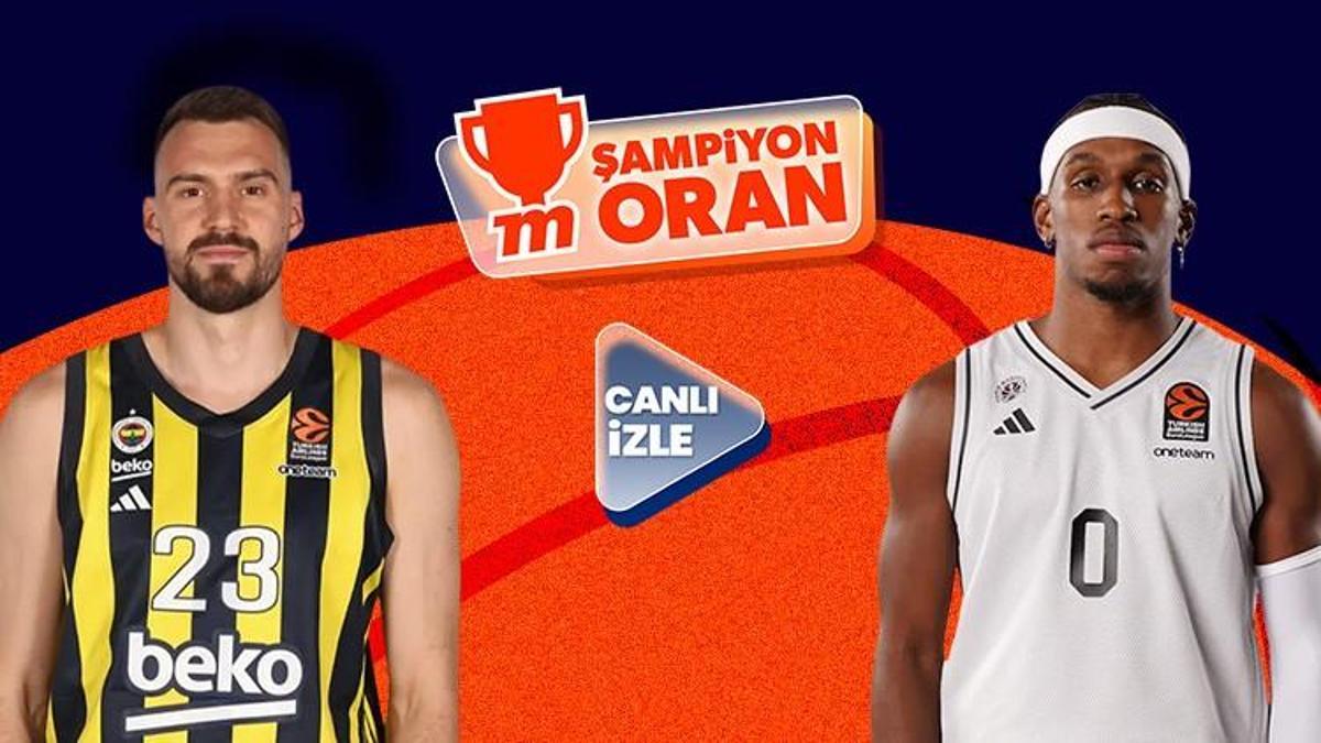 Fenerbahçe Beko'nun Paris Basketbol'u ağırladığı maçın heyecanı canlı yayın ve Şampiyon Oranlar ile Misli'de!
