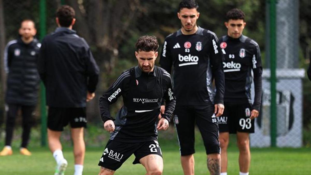 Beşiktaş, Galatasaray derbisine hız kesmeden hazırlanıyor