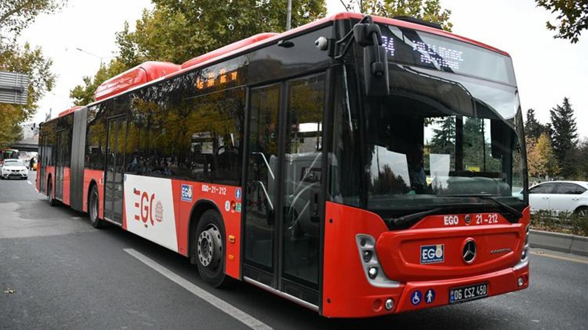 EGO Genel Müdürlüğü'nden yapılan açıklamada bazı otobüs ve metro duraklarının kapatıldığı duyuruldu