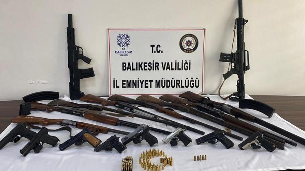 4 ilde yasa dışı silah ticareti operasyonu