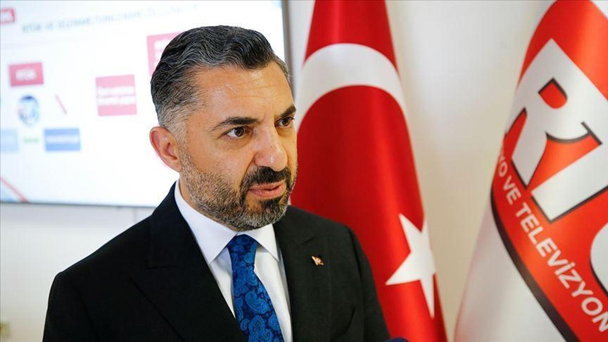 RTÜK Başkanı Şahin'den 'tehdit' tepkisi: İşlemlerde asla geri adım atılmayacak