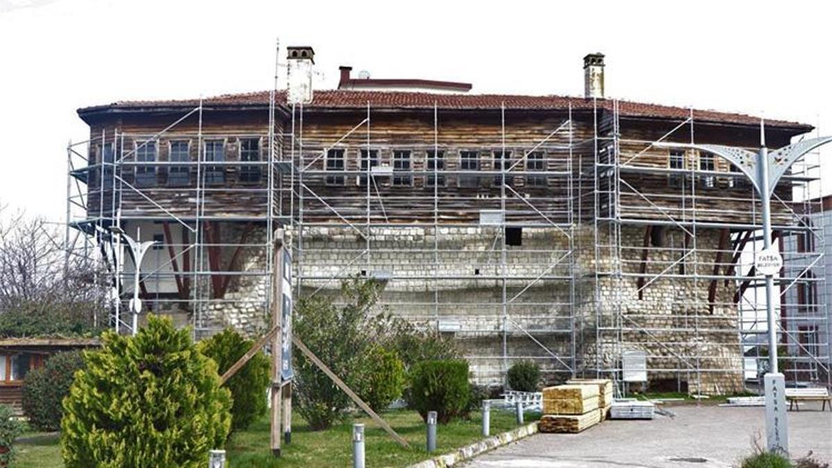Ordu'da tarihi konak restore ediliyor: Haznedaroğlu Konağı'nda çalışmalar başladı!