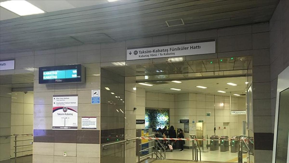 İstanbul Valiliği açıkladı! Taksim-Kabataş Füniküler hattı kapatıldı