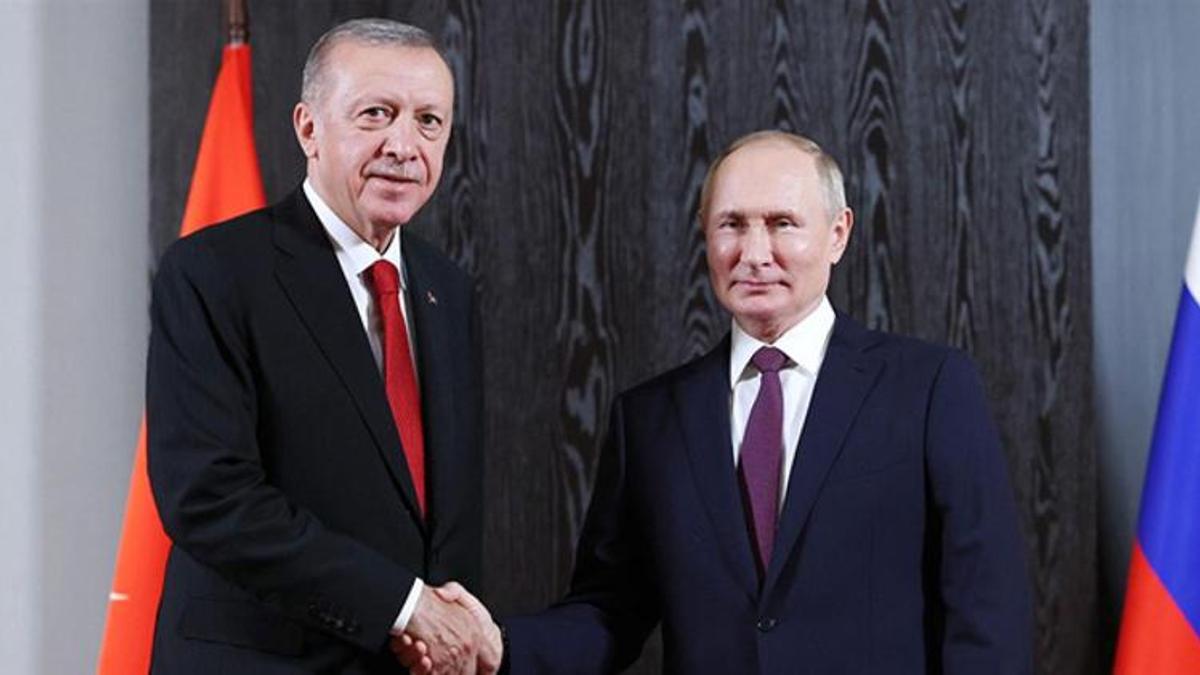 Cumhurbaşkanı Erdoğan, Rusya Devlet Başkanı Putin ile görüştü